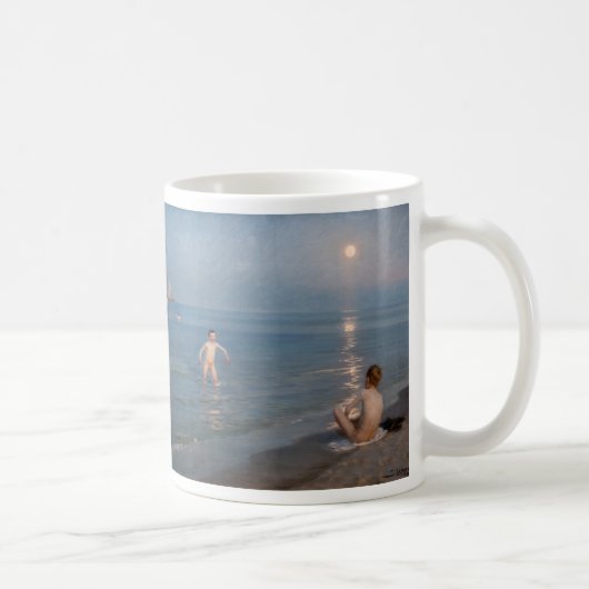 Mug Peder Severin Kroyer - Garçons Se baigner à Skagen (Droite)