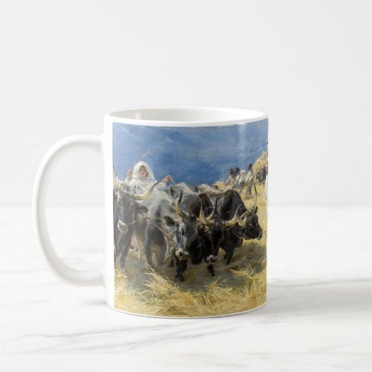 Mug Peder Severin Kroyer - Threshing dans les Abruzzes (Gauche)