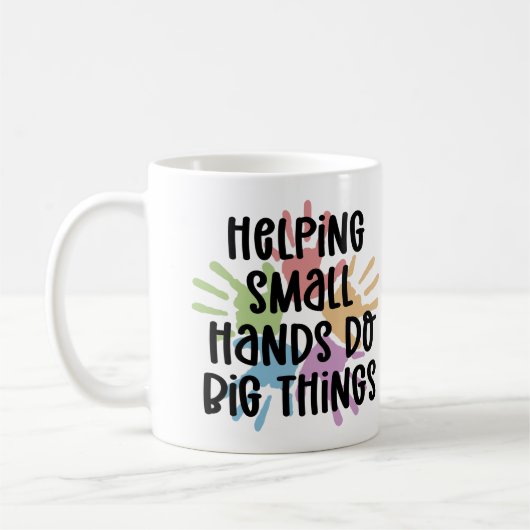 Mug Pediatric OT ergothérapeute OT Dons (Gauche)