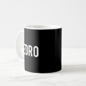 Mug Pedro - Cool New Funny Name Fan Gift Tee  (Devant gauche)