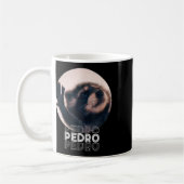 Mug Pedro Racoon Danse Populaire Mème Internet Mapache (Gauche)