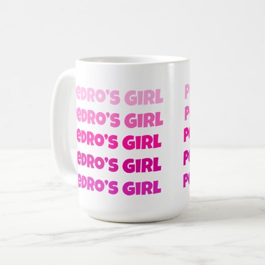 Mug Pedro’s Girl (Devant gauche)