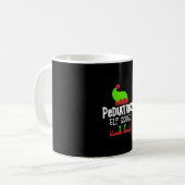 Mug PEDS, Equipe elfe de pédiatrie Noël (Devant gauche)