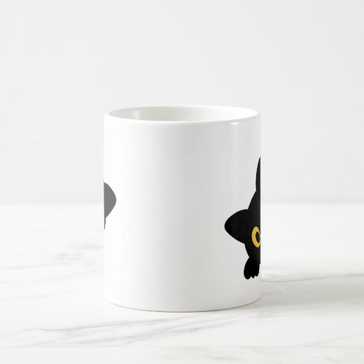Mug Peek-a-boo -Black Cat (Centre)