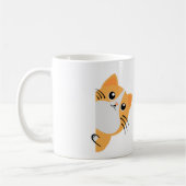 Mug Peek-a-boo - Ginger Cat (Gauche)