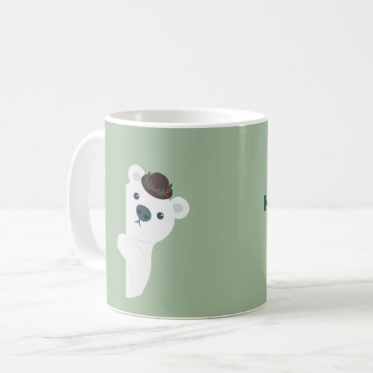 Mug Peek-a-Boo - Polar Bear (Devant gauche)