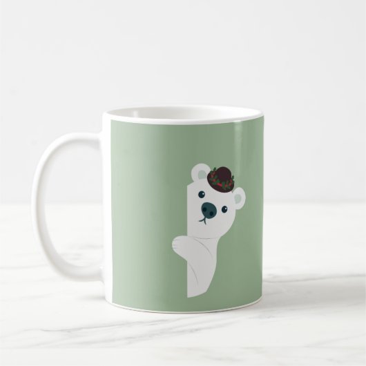 Mug Peek-a-Boo - Polar Bear (Gauche)