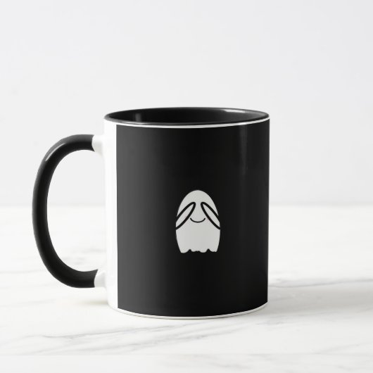 Mug Peekaboo Drôle Slogan (Gauche)