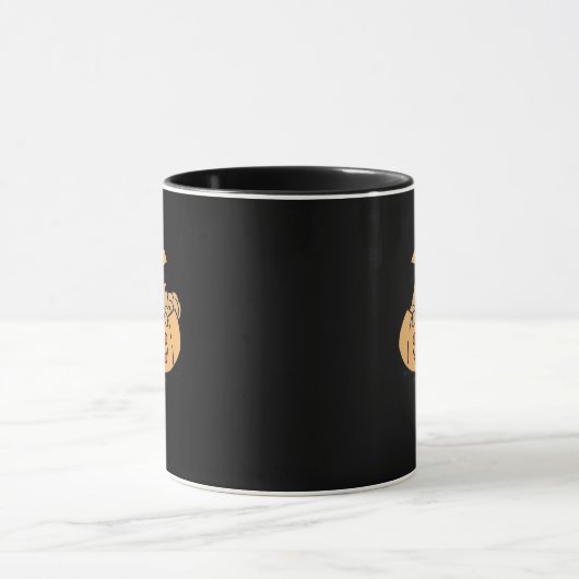 Mug Peekaboo Vibes d'automne (Centre)