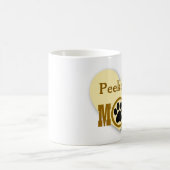 Mug Peekapoo Maman Amoureux des chiens Don Empreinte d (Centre)