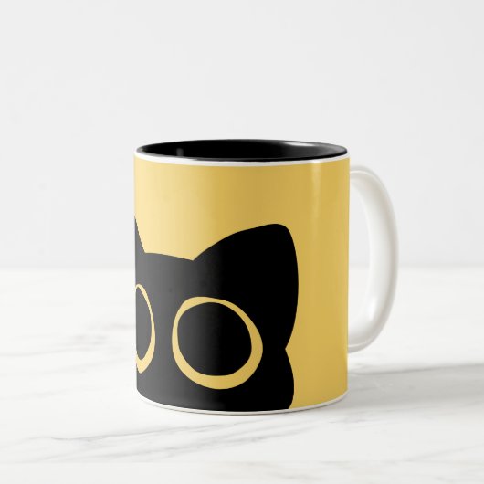 Mug Peeking Cat (Devant droit)