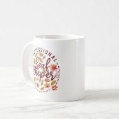 Mug Peeper Feuille professionnelle Automne Feuilles co (Devant gauche)