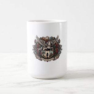 Mug Pegasus Ad Astra Blason Héraldique Gothique