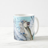 Mug Pegasus Cory Blanc (Devant droit)