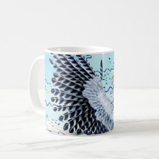 Mug Pegasus Cory Blanc (Devant gauche)