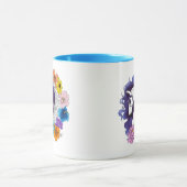 Mug Pegasus Noir Floral (Centre)