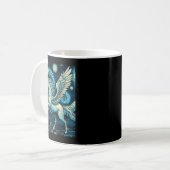 Mug Pegasus Sous Starry Night Sky Art Graphisme Christ (Devant gauche)