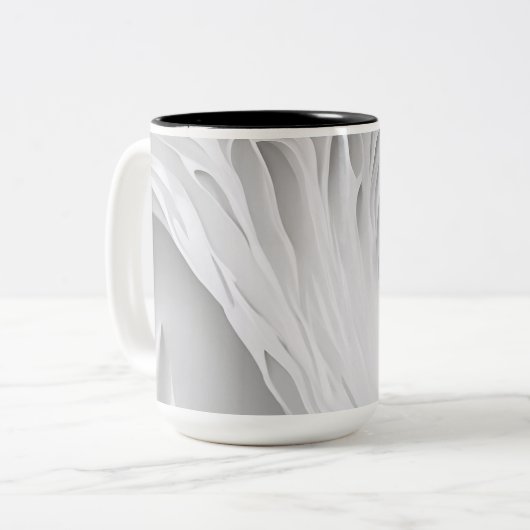 Mug peigne blanche (Devant gauche)