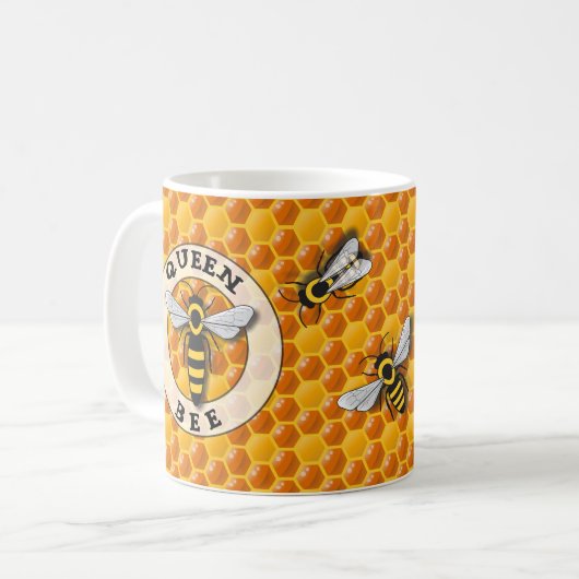 Mug Peigne d'abeille (Devant gauche)
