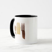 Mug Peignes d'Inuit, de côte américaine du nord-ouest (Devant gauche)
