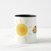 Mug peindre le soleil (Centre)