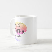 Mug Peindre L'Eau Pas Le Café Artiste Humour (Devant gauche)