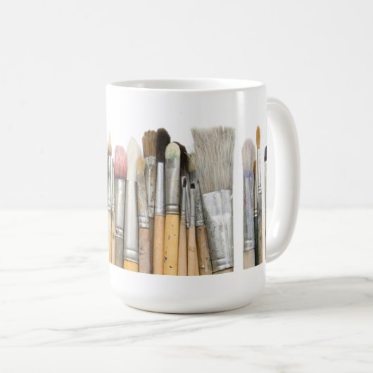 Mug Peindre les pinceaux (Devant droit)