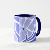Mug peint à la main avec design esthétique (Devant droit)