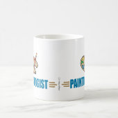 Mug Peintre drôle (Centre)