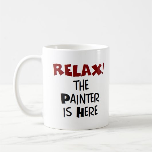 Mug peintre est ici (Gauche)