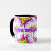 Mug peinture à éclat (Devant gauche)