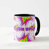 Mug peinture à éclat (Devant droit)