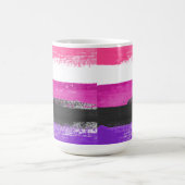 Mug Peinture à fioriture Genderfluide (Centre)