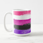 Mug Peinture à fioriture Genderfluide (Gauche)
