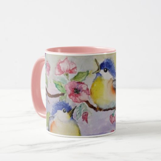 Mug Peinture à la moelle étincelante (Devant gauche)
