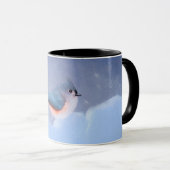 Mug Peinture à la souris - Joli art original pour chie (Devant droit)