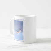 Mug Peinture à la souris - Joli art original pour chie (Devant gauche)