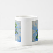 Mug peinture à l'aquarelle de bleuet (Centre)