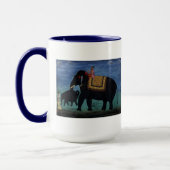 Mug Peinture à l'éléphant (Gauche)