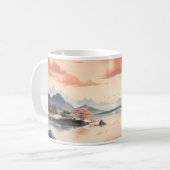 Mug Peinture à l'encre de printemps (Devant gauche)