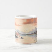Mug Peinture à l'encre de printemps (Centre)