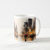 Mug Peinture à l'encre de rue (Devant droit)
