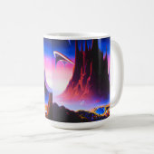 Mug Peinture à l'huile Dream World (Devant droit)