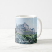 Mug Peinture à l'huile Pola.B.Alex du château d'Édimbo (Devant droit)