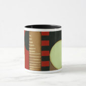 Mug Peinture à panneaux de style loft contemporain (Centre)