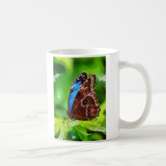Mug Peinture à papillon (Droite)
