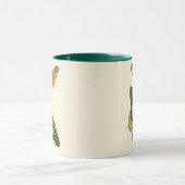 Mug Peinture à papillon légèrement frontière (Centre)