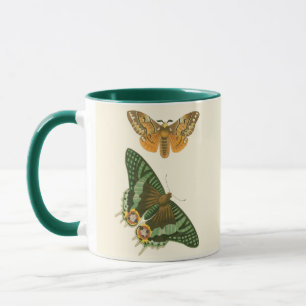 Mug Peinture à papillon légèrement frontière
