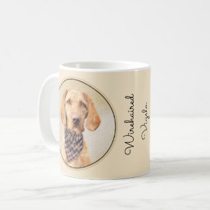 Mug Peinture À poils durs de Vizsla - Beau art origin