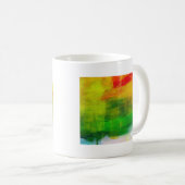 Mug Peinture Abstraite (Devant droit)